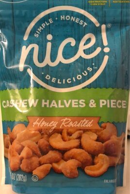 Cashews Halves & Pieces, Honey Roasted