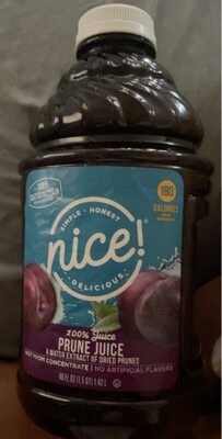 100% Prune Juice, Prune
