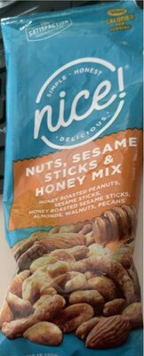 Honey Roasted Peanuts, Sesame Sticks, Honey Roasted Sesame Sticks Almonds, Walnuts, Pecans Nuts, Sesame Sticks & Honey Mix, Honey Roasted Peanuts, Sesame
