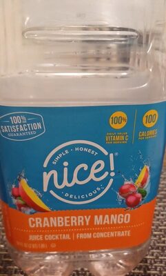 Cranberry, Mango Juice Cocktail, Cranberry, Mango