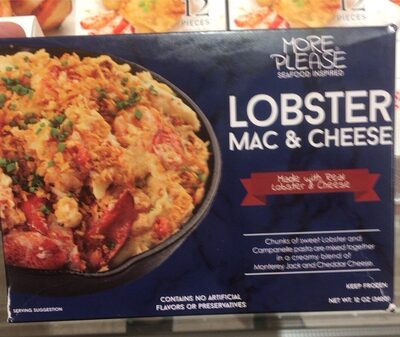 Lobster Mac & Cheese Chunks Of Sweet Lobster And Campanelle Pasta Are Mixed Together In A Creamy Blend Of Monterey Jack And Cheddar Cheese, Lobster Mac & Cheese