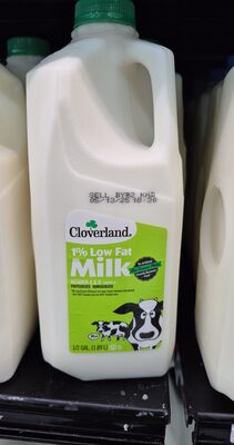 Cloverland Farms Dairy, 1% Lowfat Milk, Vitamin A & D 1% Milkfat