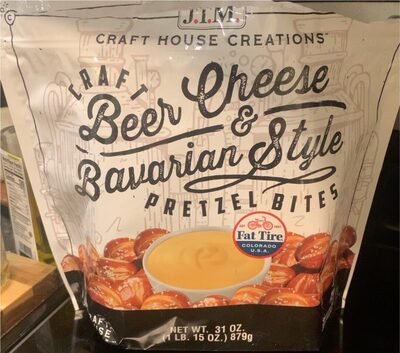 Craft Beer Cheese & Bavarian Style Pretzel Bites, Beer Cheese & Bavarian Style