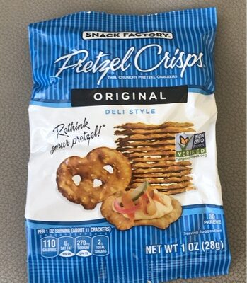 Snack Factory Pretzel Cracker Original