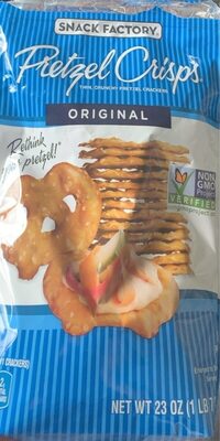Original Thin, Crunchy Pretzel Crackers, Original