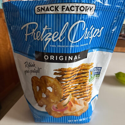 Original Thin, Crunchy Pretzel Crackers, Original