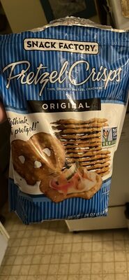 Original Thin, Crunchy Pretzel Crackers, Original