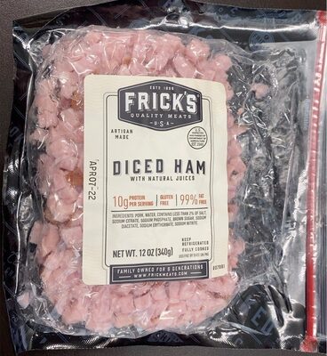 Diced Ham With Natural Juices