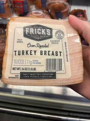 Oven Roasted Sliced Turkey Breast, Oven Roasted