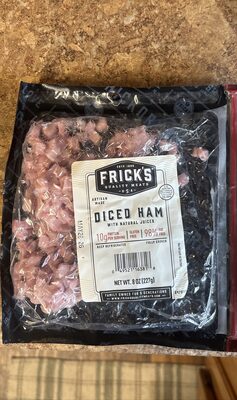Diced Ham With Natural Juices