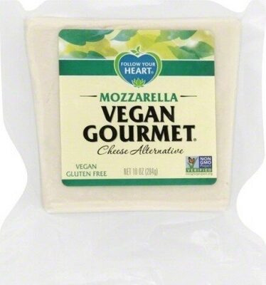 Follow Your Heart, Vegan Gourmet, Mozzarella,, Cheese Alternative
