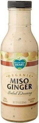 Organic Miso Ginger, Salad Dressing