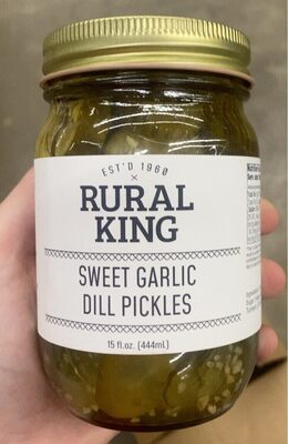 Sweet Garlic Dill Pickles, Sweet Garlic Dill