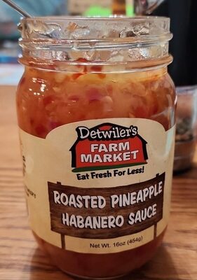 Roasted Pineapple Habanero Sauce, Roasted Pineapple Habanero