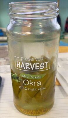 Mild Pickled Okra, Mild