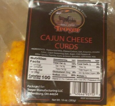 Cajun Cheese Curds, Cajun