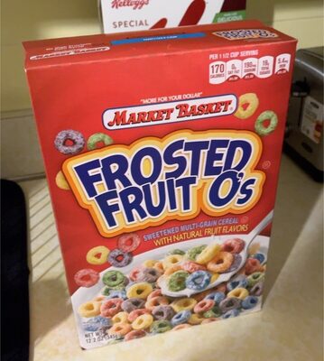 Frosted Fruit O's Sweetened Multi-Grain Cereal, Frosted Fruit O's