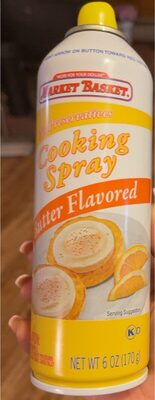 Butter Flavored Cooking Spray, Butter