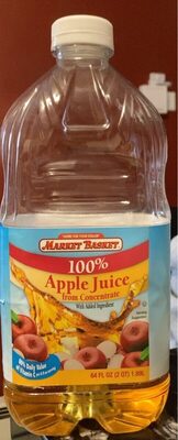 100% Apple Juice From Concentrate, Apple