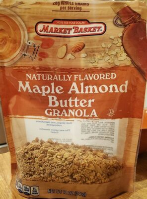 Maple Almond Butter Flavored Granola, Maple Almond Butter