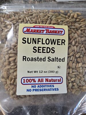 Roasted Salted Sunflower Seeds, Roasted Salted