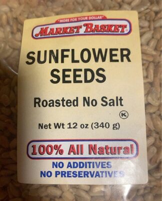 Roasted Sunflower Seeds, Roasted