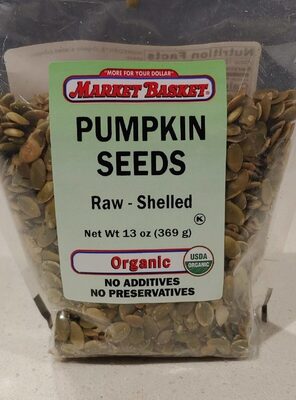 Organic Raw Shelled Pumpkin Seeds