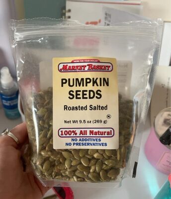 Roasted Salted Pumpkin Seeds, Roasted Salted