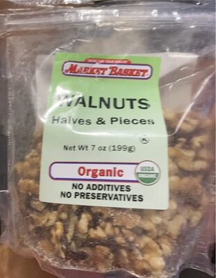 Walnuts Organic Halves & Pieces, Walnuts