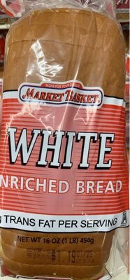 White Enriched Bread, White