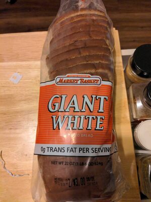 Giant White Enriched Bread, White