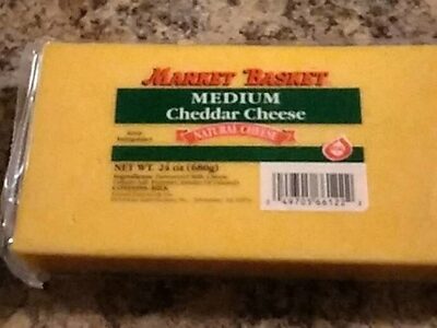 Medium Cheddar Cheese, Medium Cheddar
