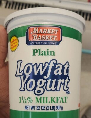 Plain Lowfat Yogurt, Plain