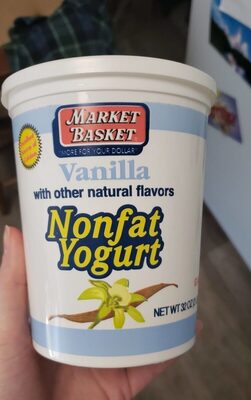 Vanilla Nonfat Yogurt, Vanilla