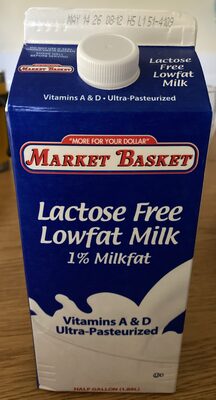 100% Lactose Free Lowfat 2% Milk