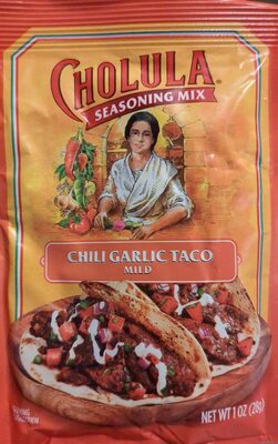 Chili Garlic Taco Mild Seasoning Mix, Chili Garlic Taco Mild