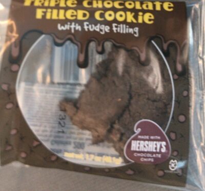 Wgr Fully Bkd Filled Ck Triple Choc Fudge Filling W/ Hershey's Choc Naturally F