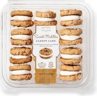 Carrot Cake Smooth Cream Cheese Filled Mini Desserts, Carrot Cake