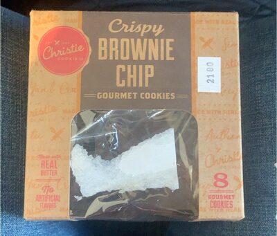 Crispy Brownie Chip Gourmet Cookies, Crispy Brownie Chip