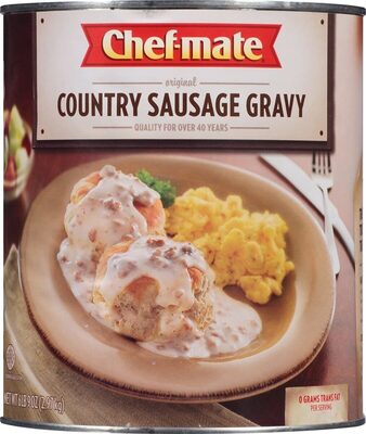 CHEF-MATE Country Sausage Gravy 6x105oz