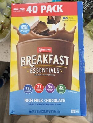 Rich Milk Chocolate Nutritional Drink Mix, Rich Milk Chocolate