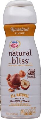 Hazelnut Flavor All-Natural Coffee Creamer, Hazelnut