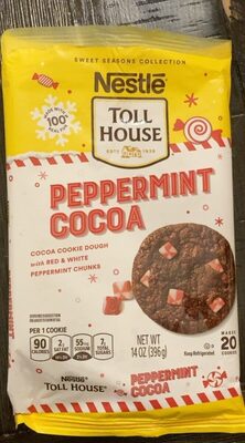 Peppermint Cocoa Cookie Dough, Peppermint; Cocoa