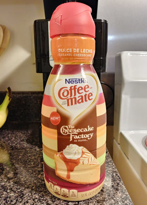 Dulce De Leche Caramel Cheesecake Flavor Coffee Creamer, Dulce De Leche Caramel Cheesecake