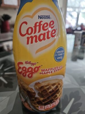 NESTLE COFFEE MATE Liquid Creamer Eggo Maple 32floz Bottle