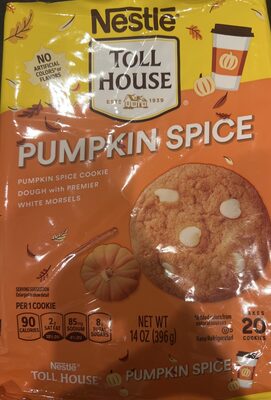 Pumpkin Spice Cookie Dough With Premier White Morsels, Pumpkin Spice