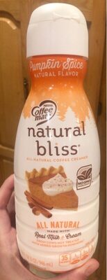 Pumpkin Spice Real Milk & Cream Creamer, Pumpkin Spice