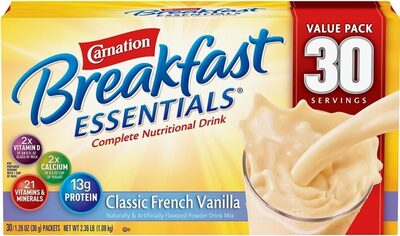 Classic French Vanilla Nutritional Drink Mix, Classic French Vanilla