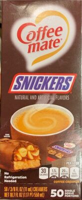 Snickers Coffee Creamer, Snickers