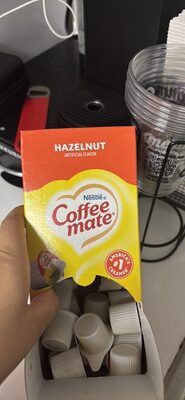 NESTLE COFFEE MATE Coffee Creamer Hazelnut Flavor, Liquid Creamer Singles, 0.375 fl oz, 50 Count